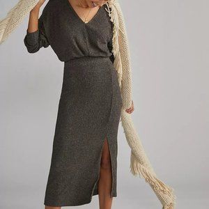 Daily Practice by Anthropologie Barre Midi Dress NWT